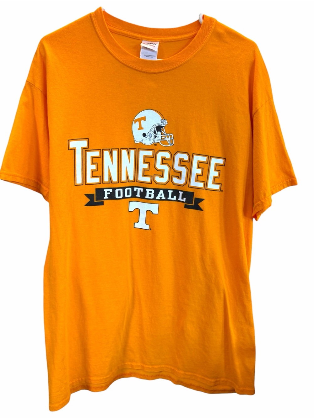 Tennessee Football Orange Graphic Tee - Men’s Large